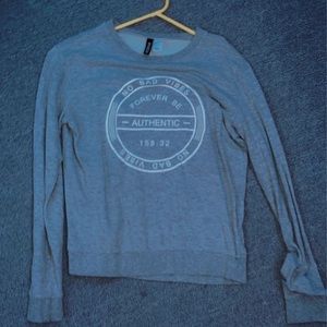 h&m, gray and white, size small (juniors)